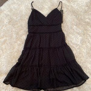 Black flowy dress